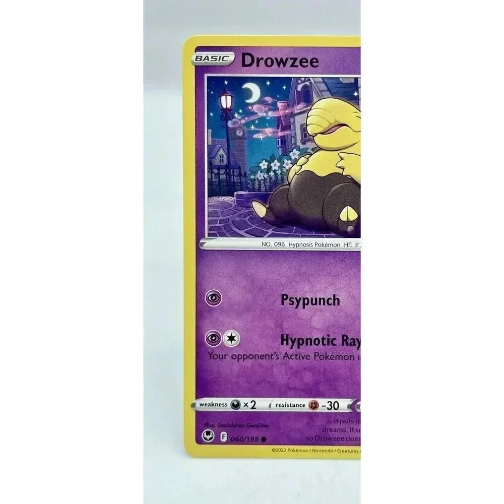 Drowzee 060/195 Sword & Shield:Silver Tempest Non-Holo Pokémon TCG Mint Unplayed - Picture 2 of 6